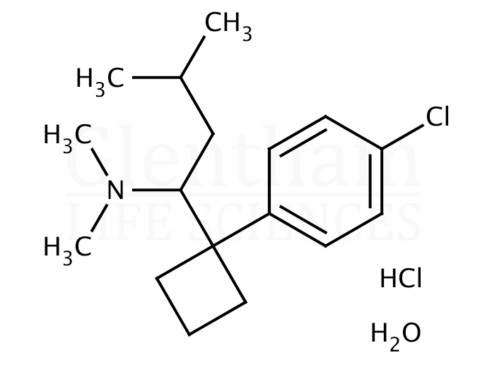 Sibutramine hydrochloride Structure