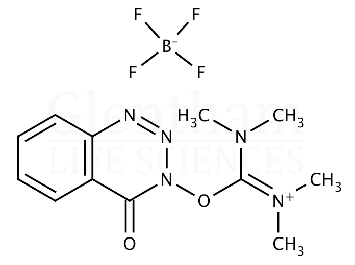 2-(3,4-Dihydro-4-oxo-benzotriazin-3-yl)tetramethyluronium tetrafluoroborate (TDBTU) Structure