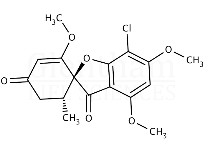 Structure for Griseofulvin (126-07-8)