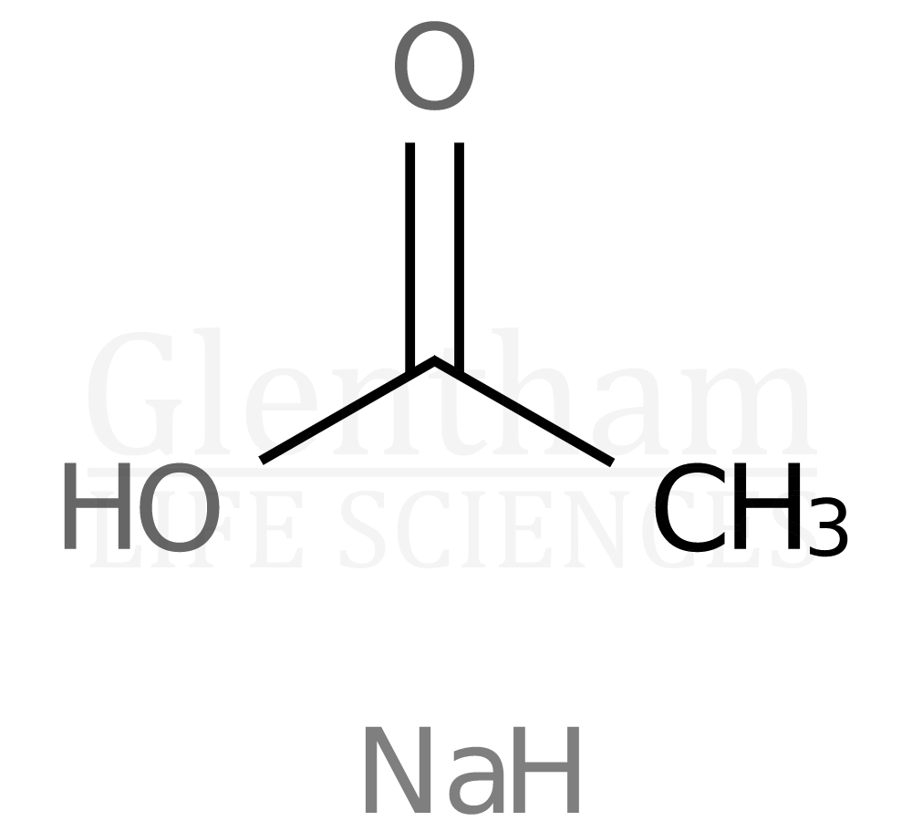 Structure for Sodium acetate buffer, 3M solution