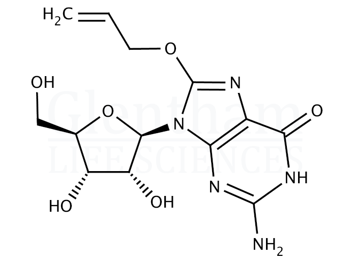 Structure for 8-(Allyloxy)guanosine