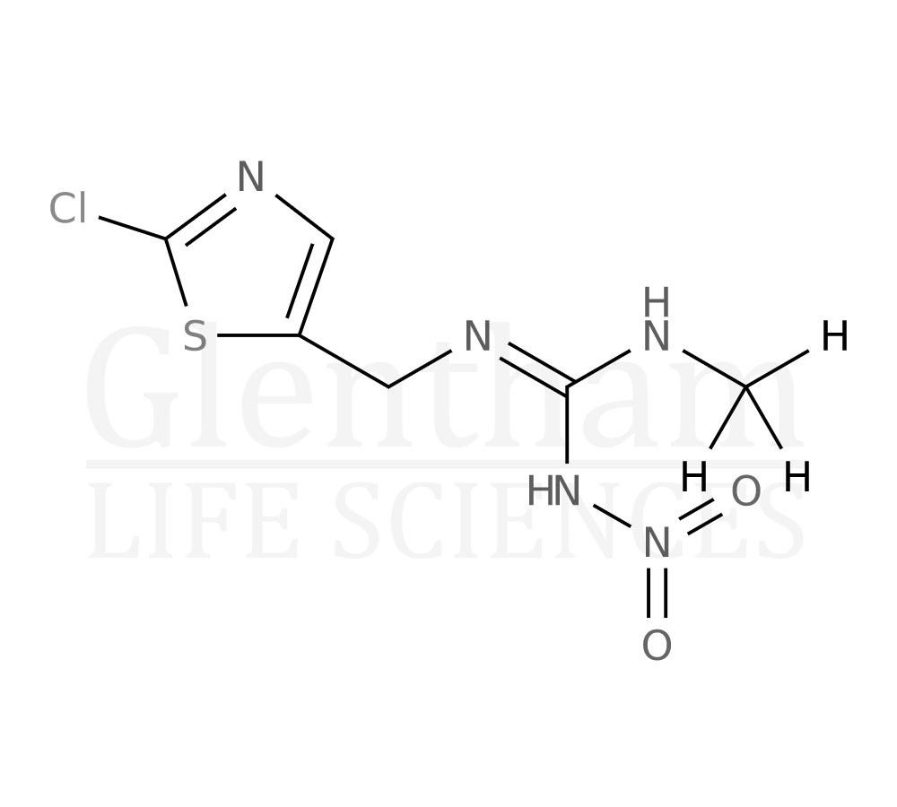 Structure for Clothianidin-d3