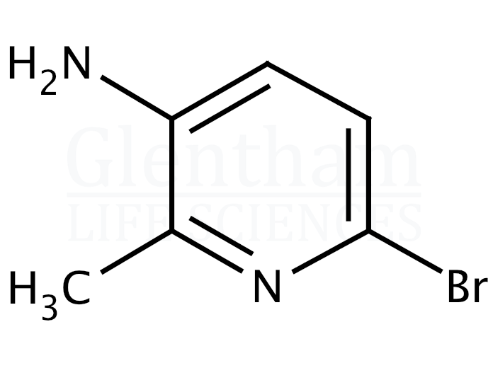 5-Amino-2-bromo-6-picoline (5-Amino-2-bromo-6-methylpyridine) Structure