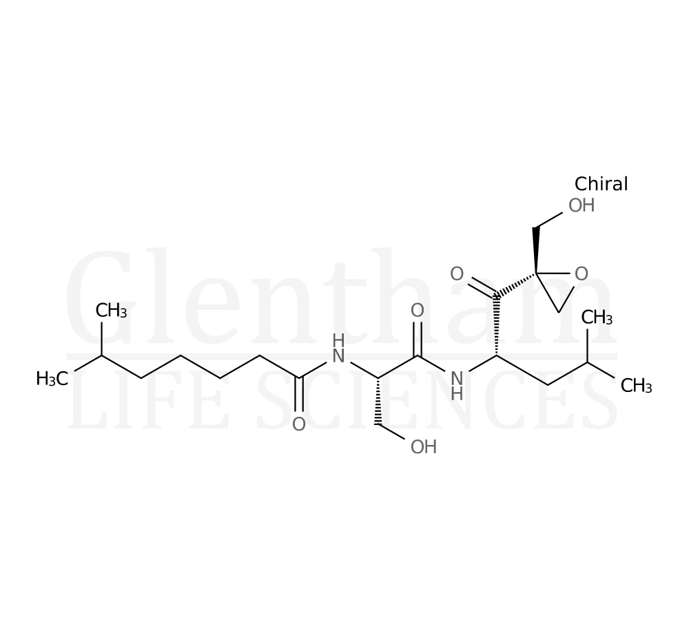 Dihydroeponemycin Structure