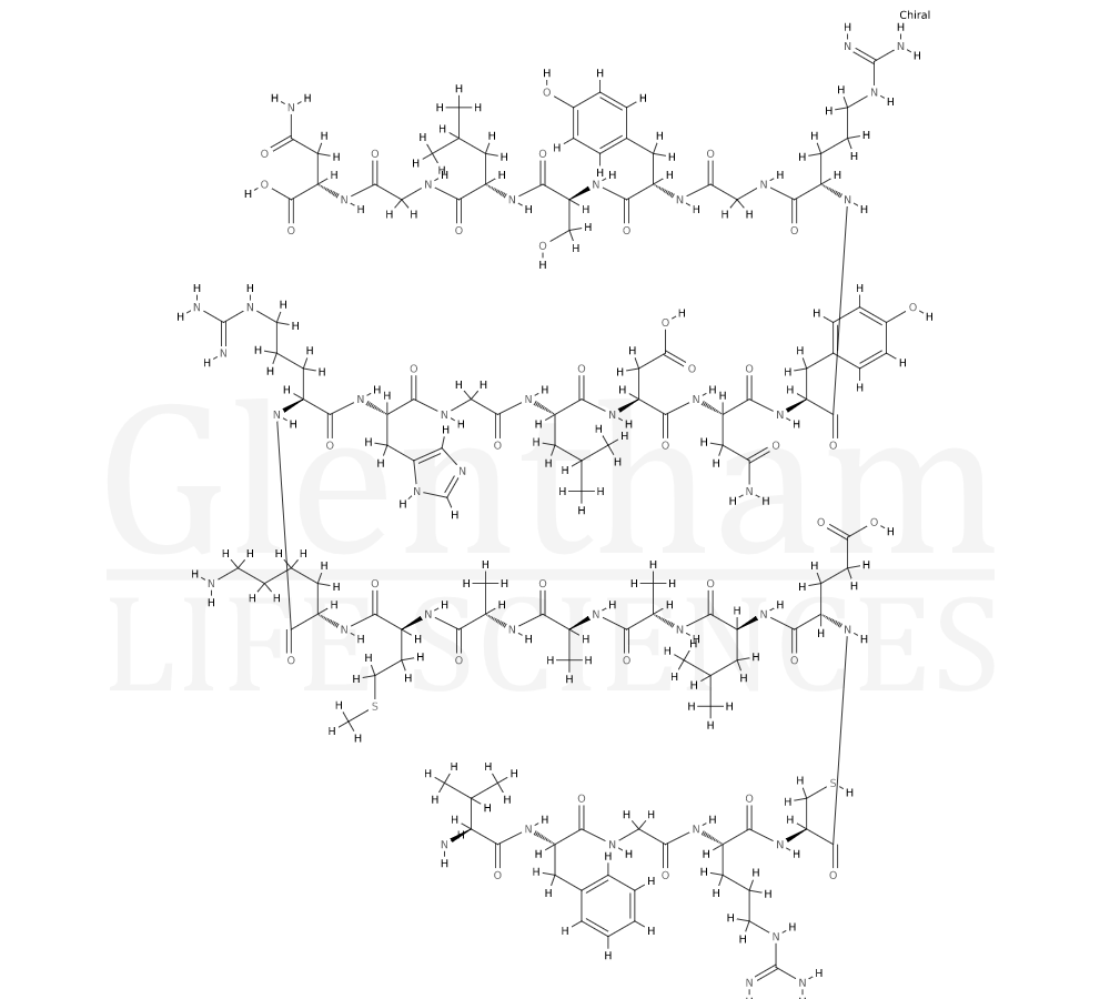 Structure for Lysozyme, from chicken egg white