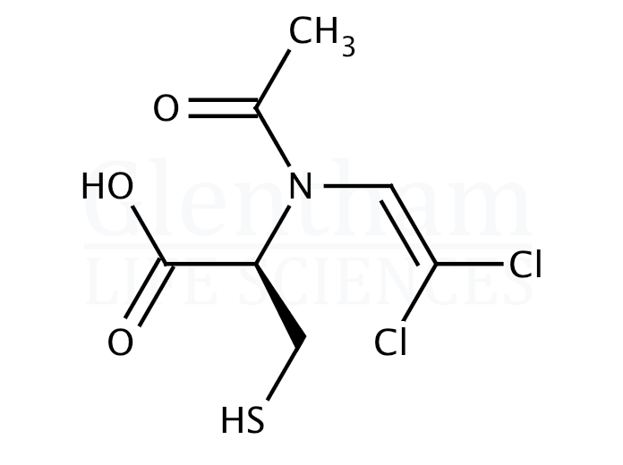 N-Acetyl-S-(2,2-dichloroethenyl)-L-cysteine Structure