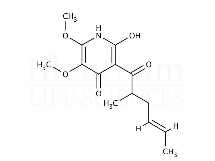 Structure for  Harzianopyridone  (137813-88-8)