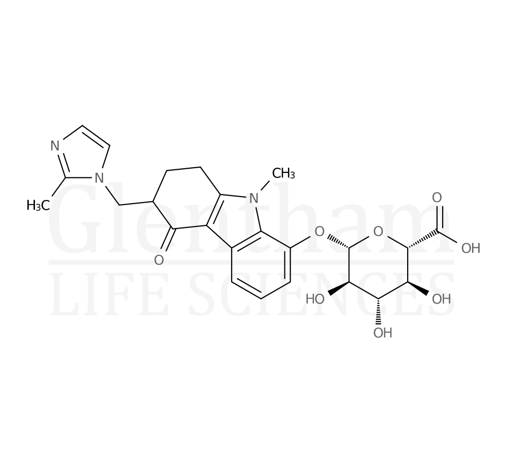 Ondansetron 8-D-glucuronide Structure
