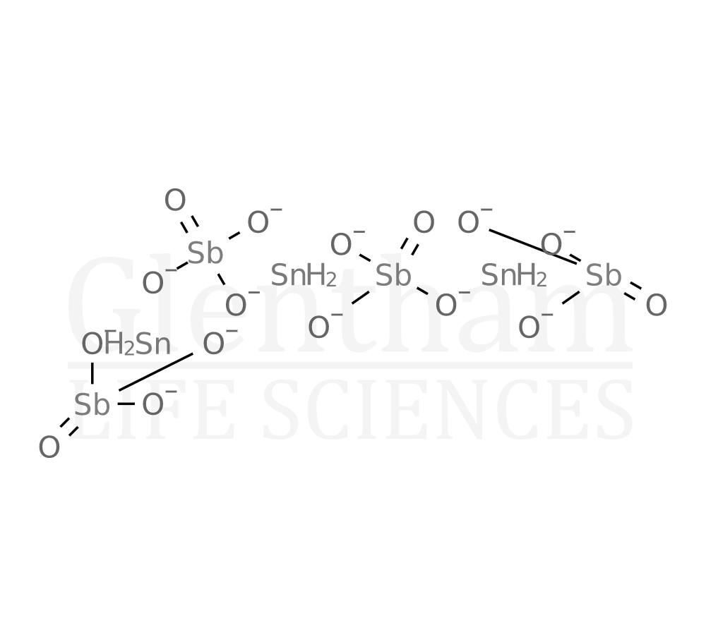 Structure for Antimony tin oxide, 99.95 %