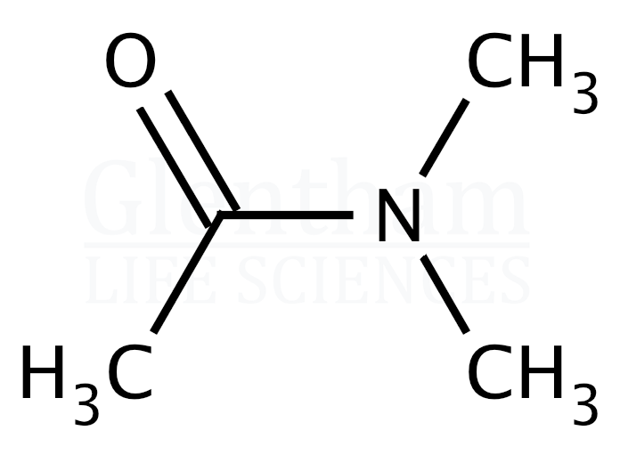 Dimethylacetamide, GlenPure™, analytical grade Structure