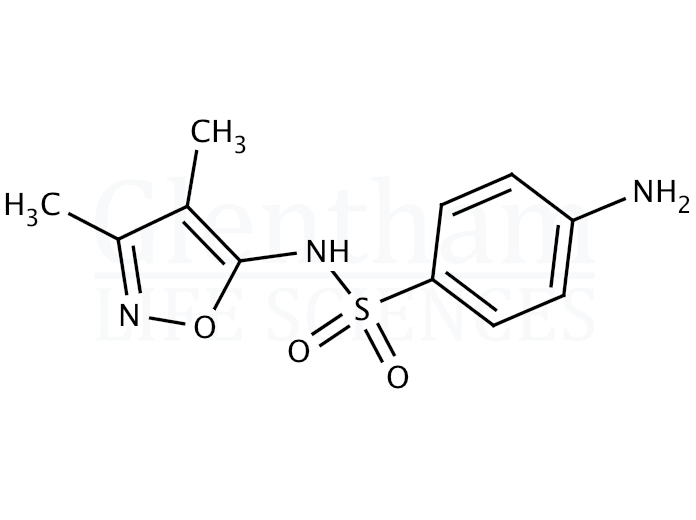 Structure for Sulfisoxazole (127-69-5)