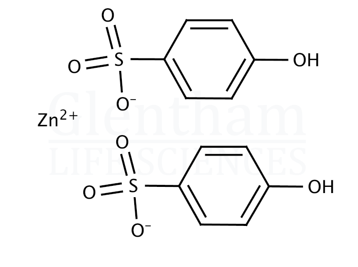 Structure for Zinc phenolsulphonate