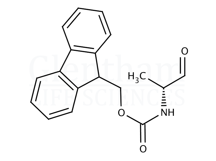 Structure for Fmoc-D-Ala-aldehyde (127043-32-7)