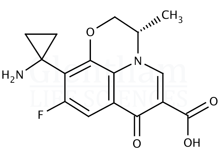 Structure for Pazufloxacin (127045-41-4)