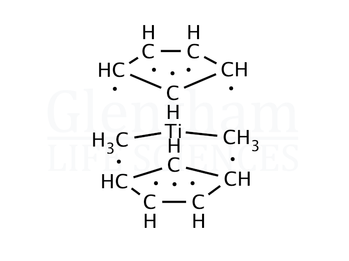 Bis(cyclopentadienyl)dimethyltitanium Structure