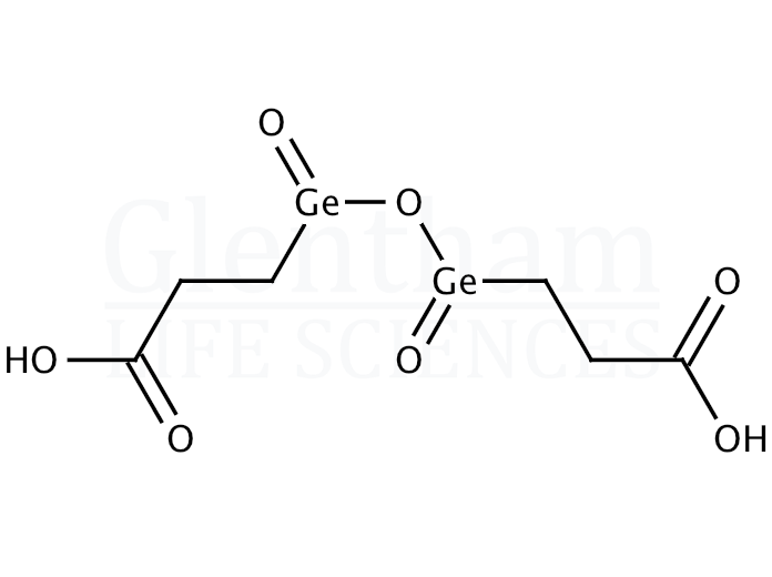 Structure for  Bis(2-carboxyethylgermanium(IV) sesquioxide)   (12758-40-6)