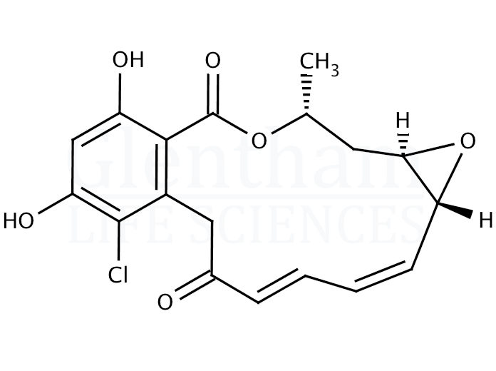 Structure for Radicicol (12772-57-5)