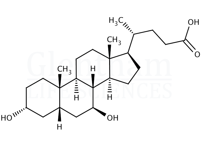 Structure for Ursodeoxycholic acid