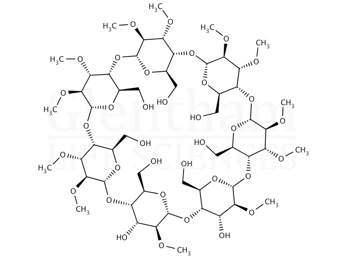 Methyl-beta-cyclodextrin Structure