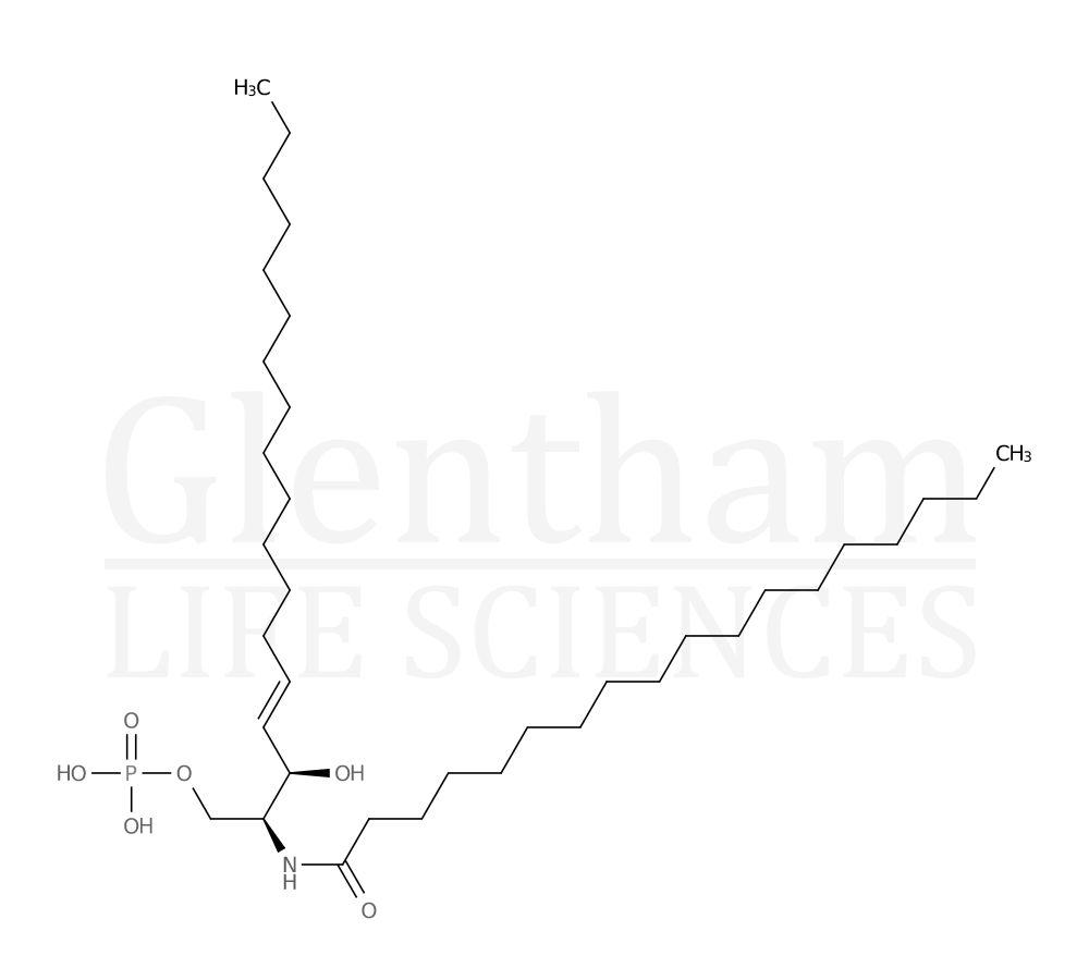 Ceramide 1-phosphate Structure