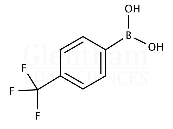 Structure for 4-Trifluoromethylphenylboronic acid