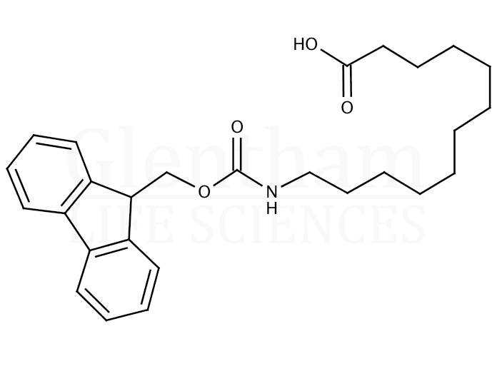 Structure for  Fmoc-12-Ado-OH    (128917-74-8)