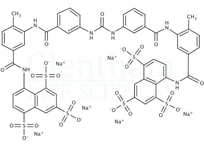 Structure for Suramin sodium salt (129-46-4)