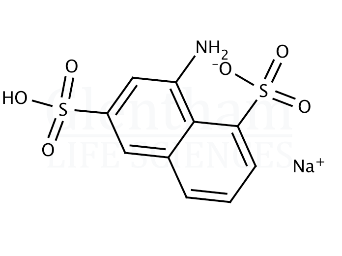 Structure for 8-Aminonaphthalene-1,6-disulfonic acid