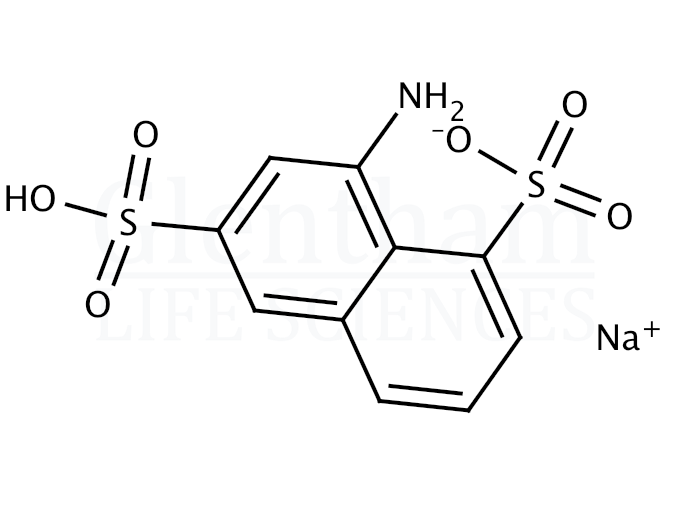 8-Aminonaphthalene-1,6-disulfonic acid Structure