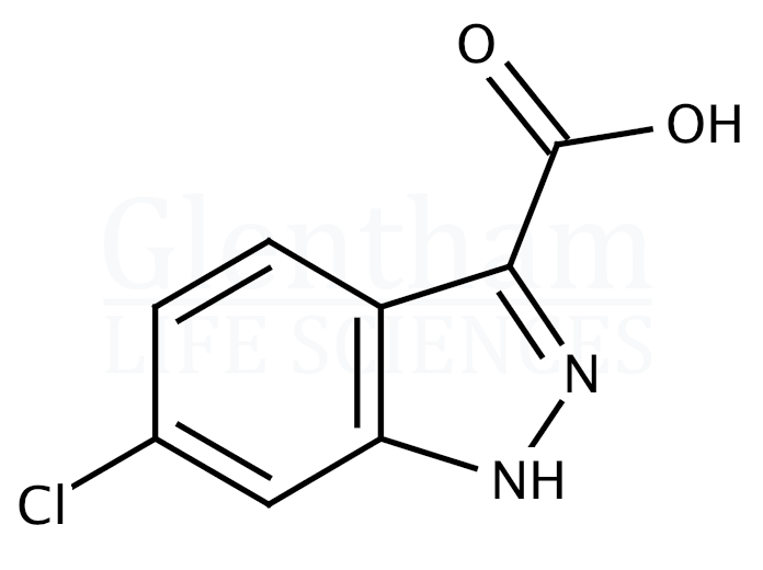6-Chloroindazole-3-carboxylic acid Structure