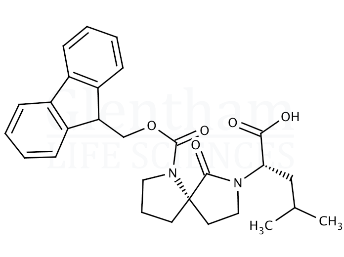 Structure for Fmoc-(S,S)-[Pro-Leu]-spirolactame