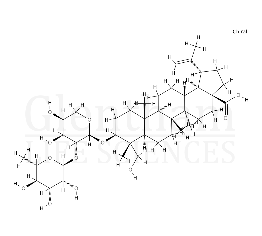 Structure for Anemoside A3 (129724-84-1)