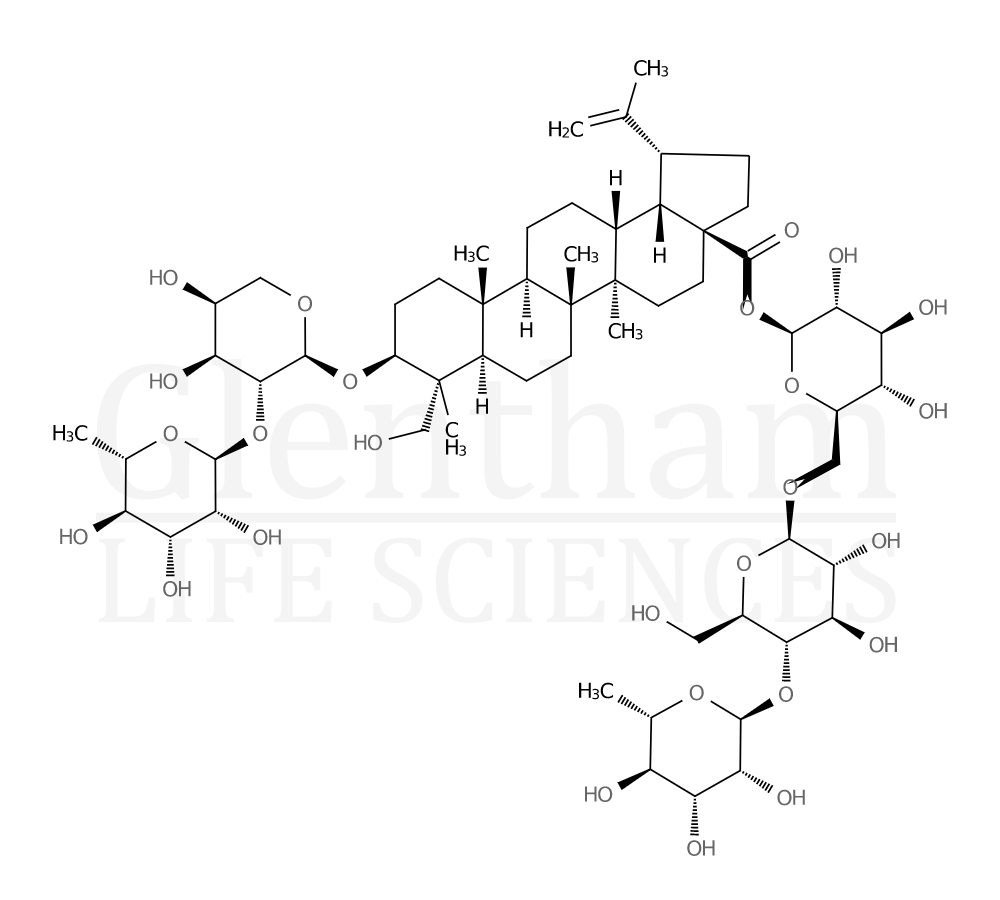 Structure for Anemoside B4 (129741-57-7)