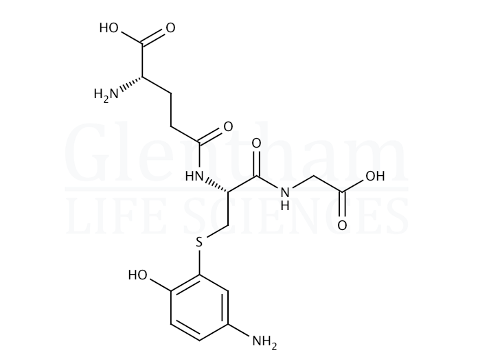 Desacetyl acetaminophen glutathione Structure