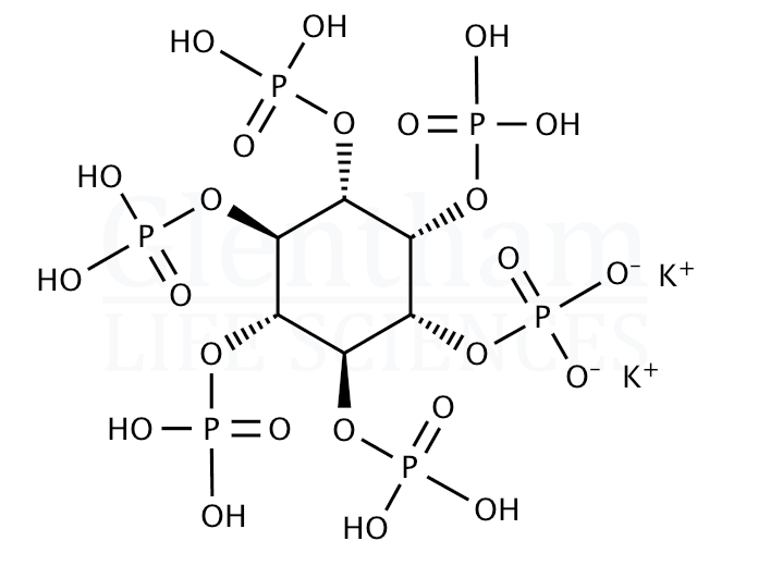 Phytic acid dipotassium salt Structure