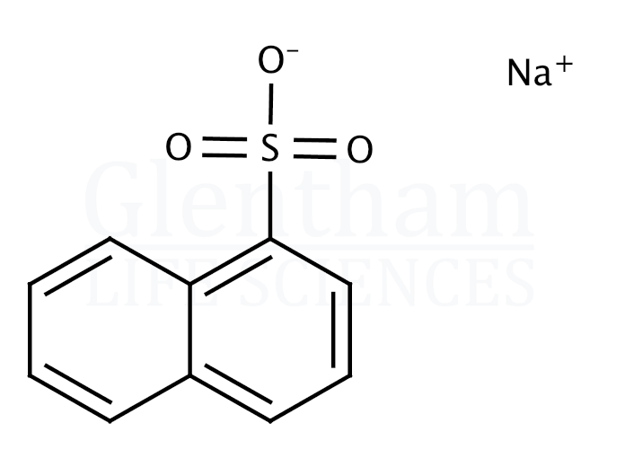 Structure for 1-Naphthalenesulfonic acid sodium salt