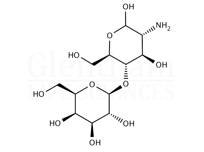4-O-b-D-Galactopyranosyl-D-glucosamine Structure