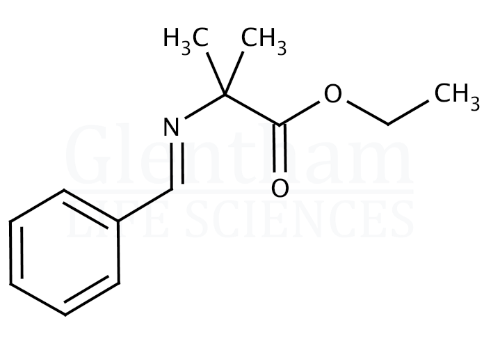 Structure for 2-Methyl-N-(phenylmethylene)alanine ethyl ester (130146-17-7)