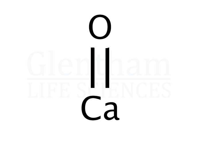 Calcium oxide max. 10 microm, 99.99% Structure