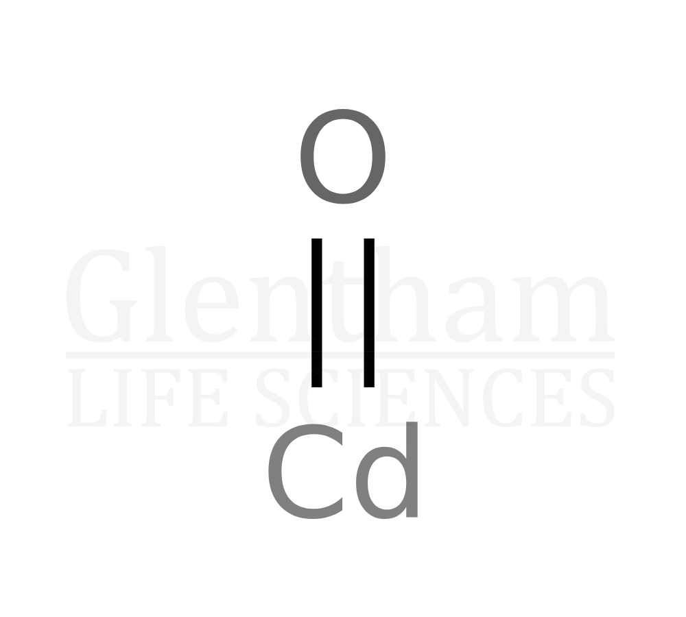 Cadmium oxide, 99.999% Structure