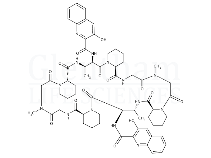 Quinaldopeptin Structure