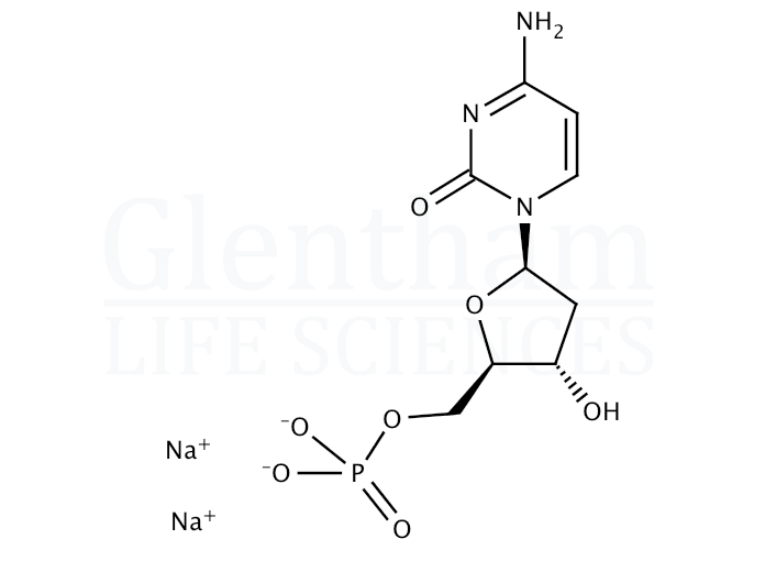 2''-Deoxycytidine-5''-monophosphate disodium salt (dCMP) Structure