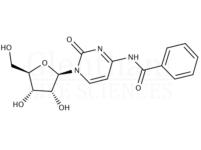 N4-Benzoylcytidine Structure