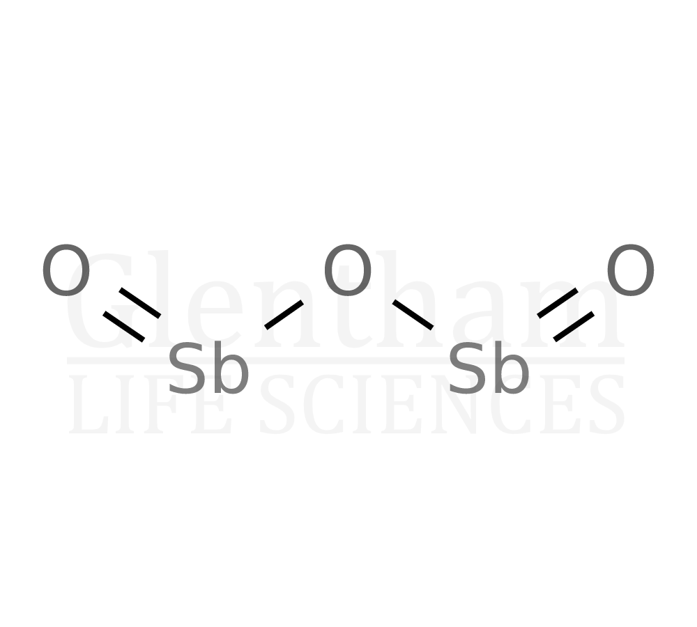 Antimony(III) oxide, 99.99+% Structure