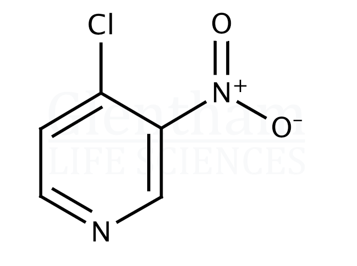 Structure for  4-Chloro-3-nitropyridine  (13091-23-1)