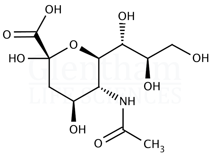 Large structure for N-Acetylneuraminic acid (131-48-6)
