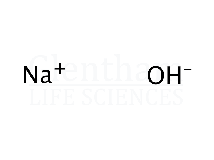 Sodium hydroxide, micropearls Structure