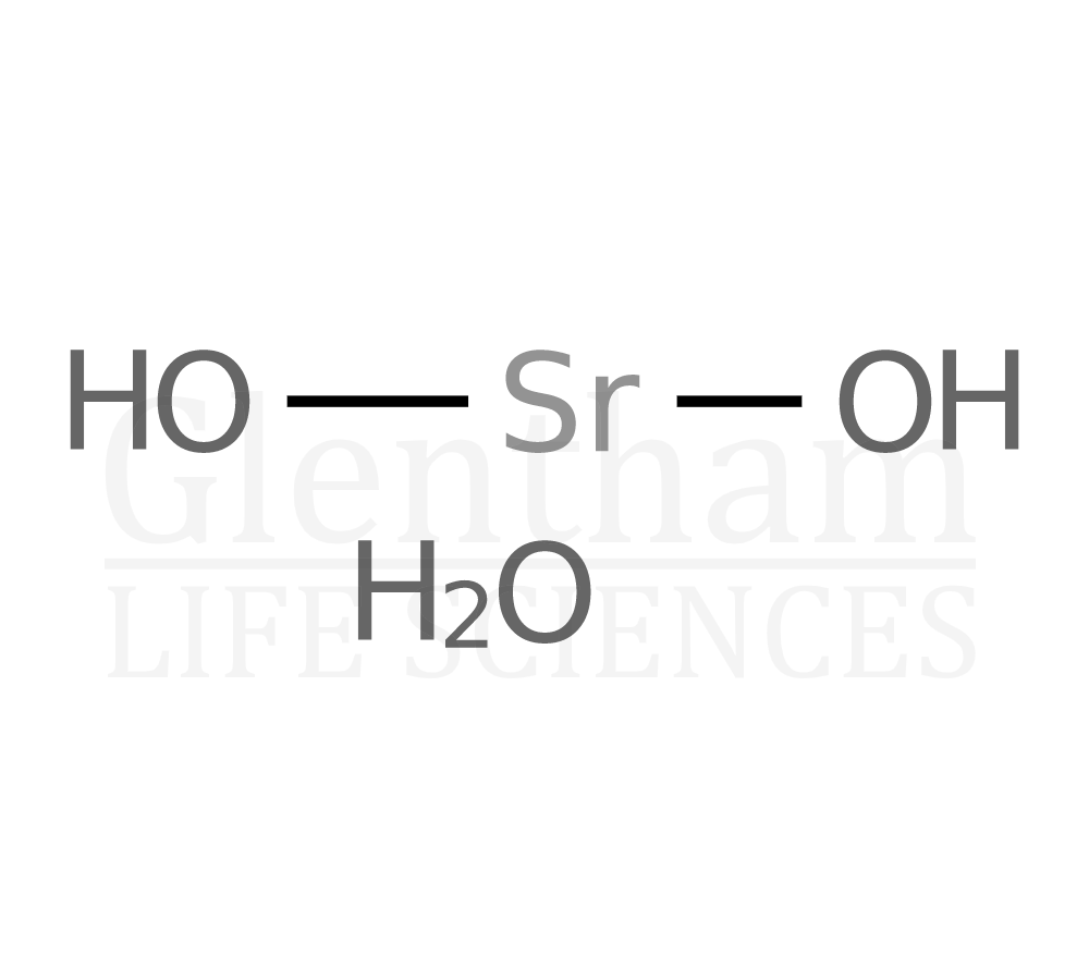 Structure for Strontium hydroxide, octahydrate, 99+%