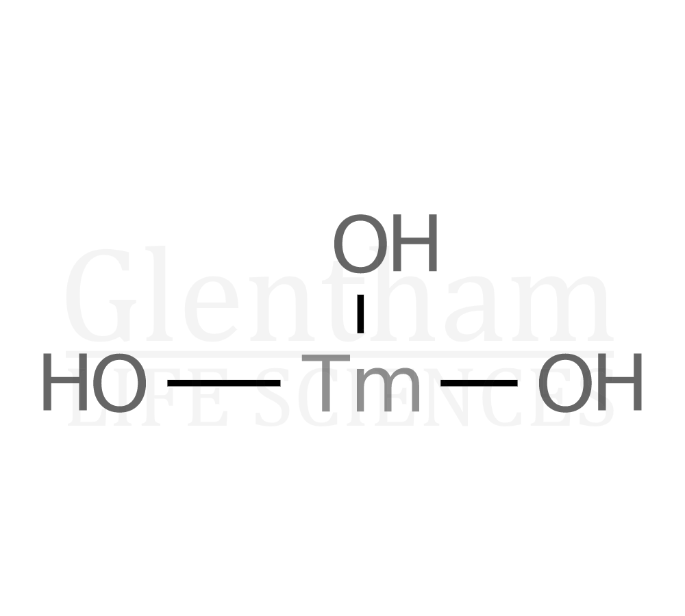 Structure for Thulium hydroxide hydrate, 99.999%