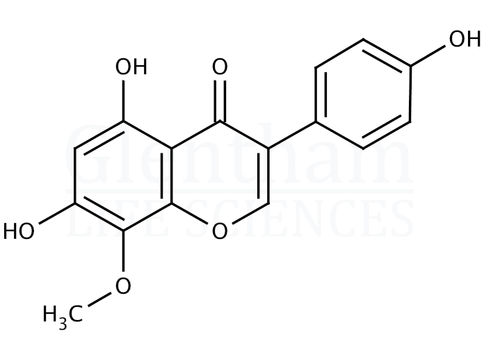 Structure for psi-Tectorigenin (13111-57-4)